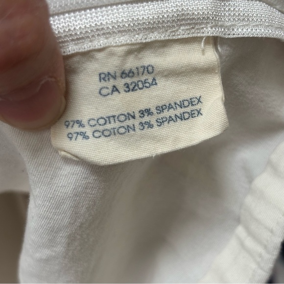 Anthropologie multi color zig zag print halter smock back top size 4 - Picture 7 of 7